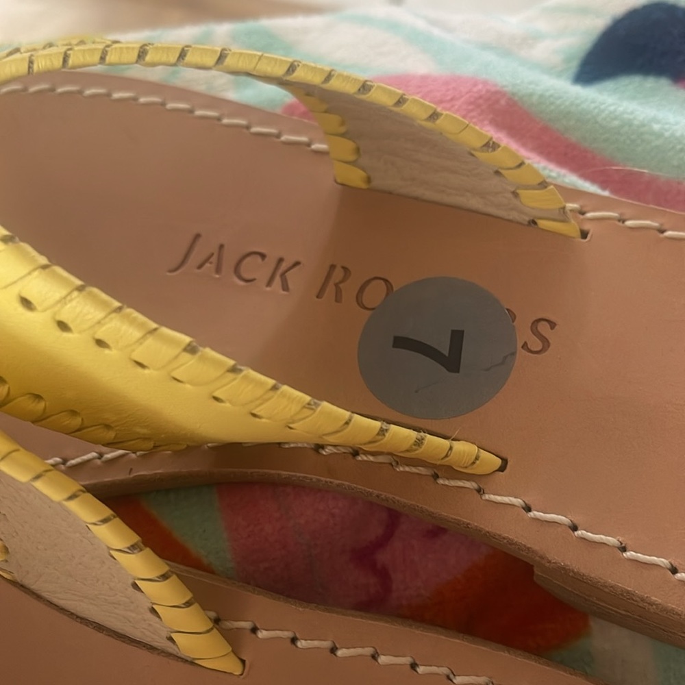 JACK ROGERS LEATHER SANDAL🎊PRICE DROP🎊 - Picture 5 of 8